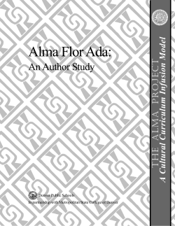Alma Flor Ada - An Author Study