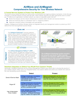 AirWave and AirMagnet: