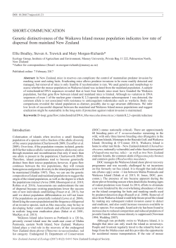 pdf - New Zealand Ecological Society