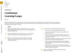 Continuous Learning Loops - Ellen MacArthur Foundation