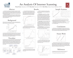 Academic Poster - ICSI Networking and Security Group