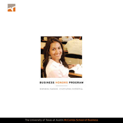 The University of Texas at Austin McCombs School