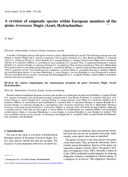 A revision of enigmatic species within European members of the