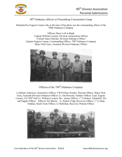 790th Officers at Flossenberg Concentration Camp