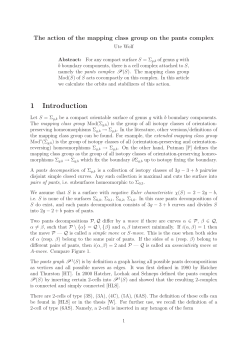 1 Introduction - KIT - Fakult&auml;t f&uuml;r Mathematik