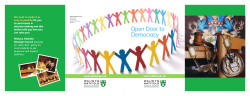 Open Door to Democracy - Welwyn Hatfield Borough Council