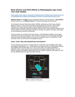Rock physics and AVO effects in Mississippian