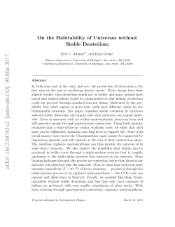 On the Habitability of Universes without Stable Deuterium