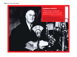1941 FIRESIDE CHAT ON FRANKLIN D. ROOSEVELT
