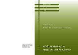 Road dust from pavement wear and traction sanding