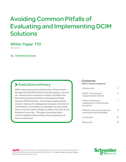 Avoiding Common Pitfalls of Evaluating and Implementing DCIM