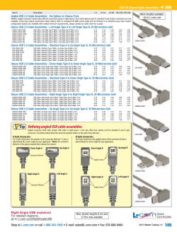 Right Angle USB explained - L-com