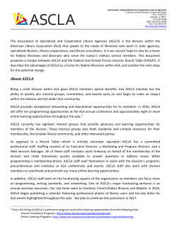 Proposal for Merger of FAFLRT and ASCLA_2-13-17