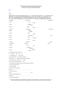 B1.. Clothes Choosing clothes can be difficult. Some people want to