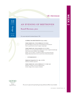 Read program notes