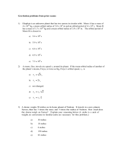 Gravitation - Rutgers Physics