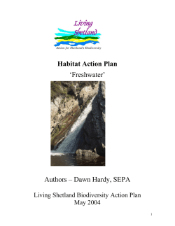 Freshwater - Shetland Islands Council