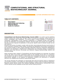 Author Information Pack