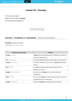 Courage