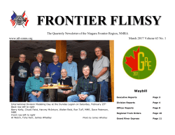 The NFR Flimsy - NFR-NMRA