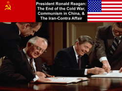 President Ronald Reagan: The End of the Cold War, Communism in