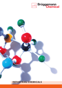 INDUSTRIAL CHEMICALS