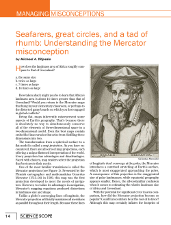 Seafarers, great circles, and a tad of rhumb: Understanding the