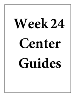 Center Guide Week 24