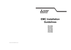 EMC Installation Guidelines