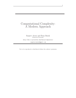 Section 19.1 of - Princeton CS Theory