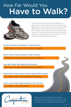 How Far to Walk Poster