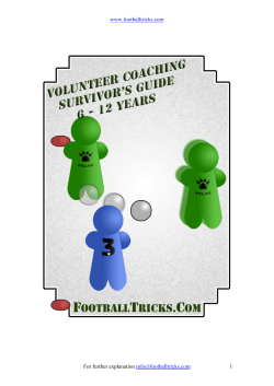 Volunteer Guide w. Games