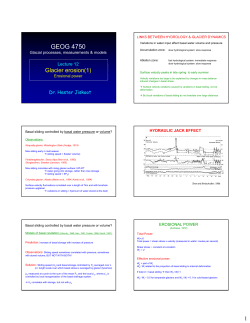GEOG 4750 - U of L Class Index
