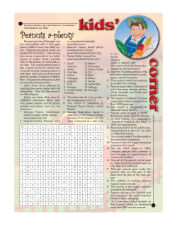 Peanuts a-plenty - gfbfoundation.org