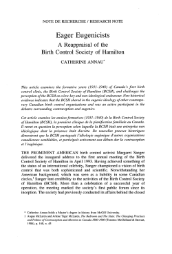 this PDF file - Histoire sociale / Social History