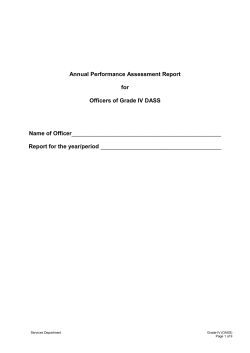 APAR form of Grade-IV DASS