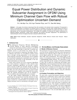 Equal Power Distribution and Dynamic