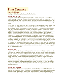 PDF version - First Contact