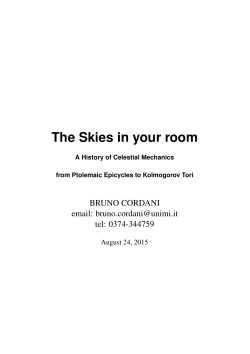 The Skies in your room