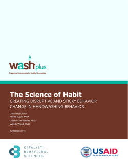 The Science of Habit
