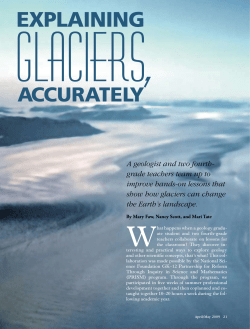 A geologist and two fourth - National Science Teachers Association