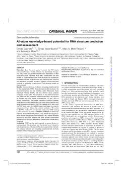 All-atom knowledge-based potential for RNA structure prediction