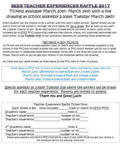 Teacher Experience Flyer - San Marcos Unified School District