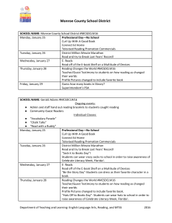 Monroe County School District - Florida Department Of Education