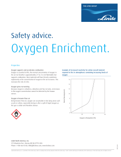 Oxygen Enrichment. - Linde North America