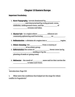 Chapter 13 Eastern Europe