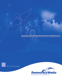 Immigrants in Connecticut