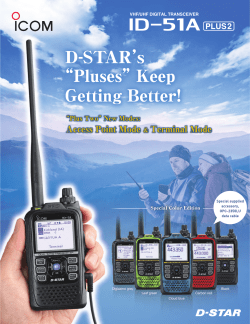 ID-51A PLUS 2 - Icom America