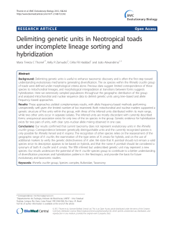 PDF - Department of Ecology and Evolutionary Biology