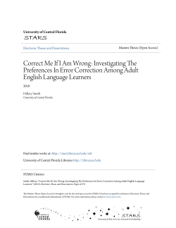 Correct Me If I Am Wrong: Investigating The Preferences In